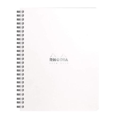 3037921934616 Rhodia Wirebound Notebook Lined 5.5X8.25