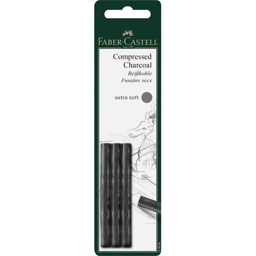 40000221373 Pitt Pressed Charcoal Extra Soft Set Of 3*