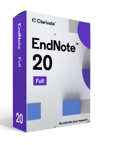 40000229107 Endnote20 Win/Mac License Student