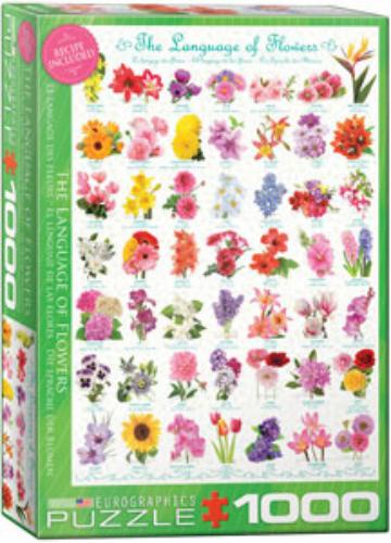40000229818 Language Of Flowers 1000 Piece Puzzle*