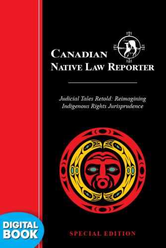 40000229852 2020 Can. Native Law Reporter Special Ed Etext (Final Sale)