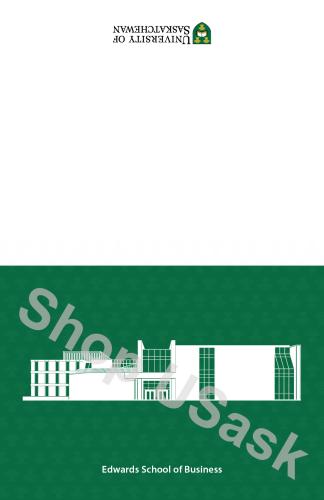 40000234089 Card, Edwards School Of Business,  Building Illustration