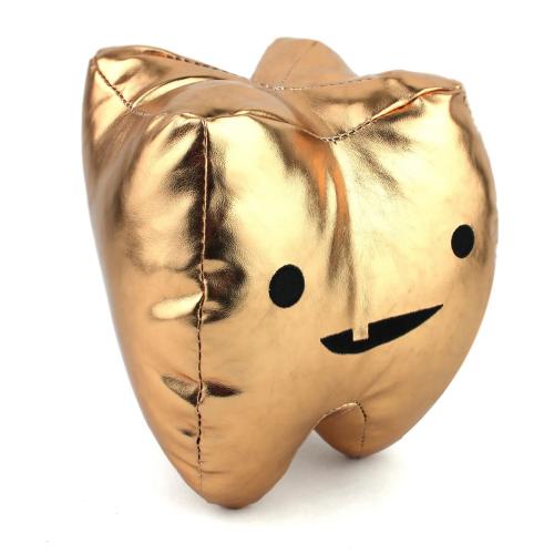 40000235421 Tooth Plush - Gold
