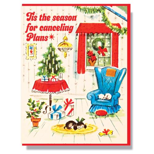 40000237165 Holiday Cards, Tis The Season For Cancelling Plans