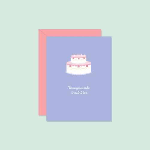 40000237167 Card, Have Your Cake