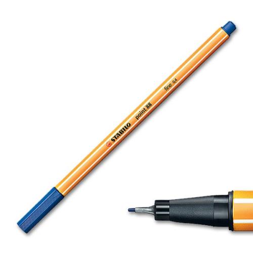 4006381105279 Stabilo Pen Point 88 Felt Tip Blue(41)
