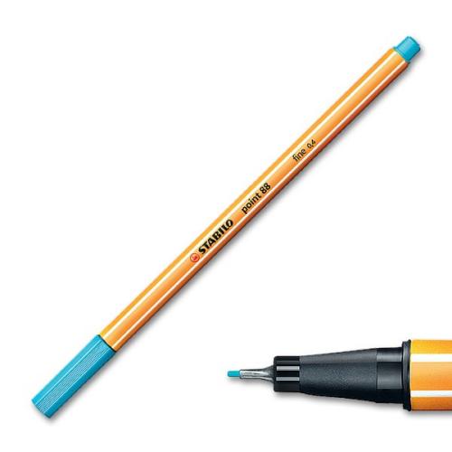 4006381333931 Stabilo Pen Point 88 Felt Tip Azure Blue(57)