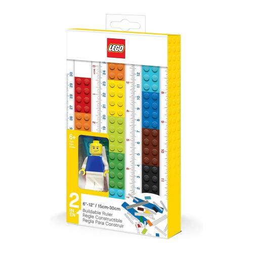 4895028525583 Lego, Buildable Ruler With Mini Figure