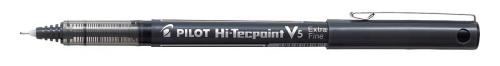 4902505085680 V5 Hi-Tecpoint Black Pen .5Mm