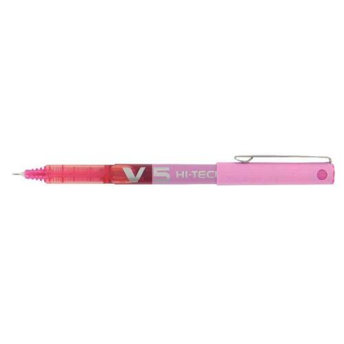 4902505085895 V5 Hi-Tecpoint Pen Pink .5Mm