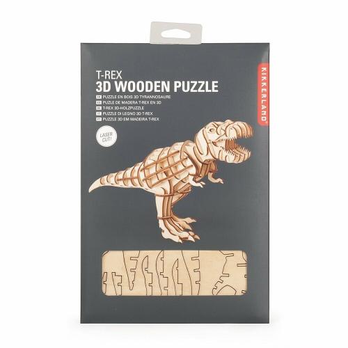 612615091030 Puzzle, Wooden 3d Trex
