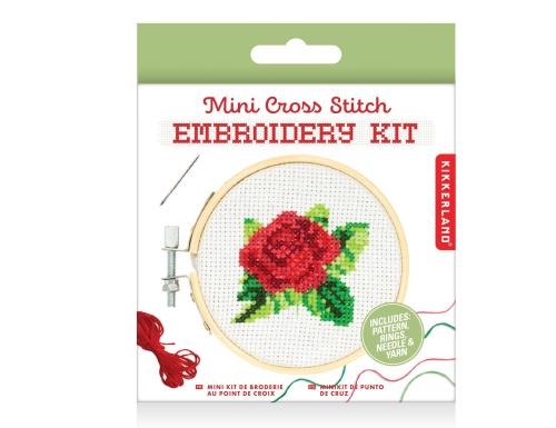 612615106697 Mini Cross Stitch, Rose