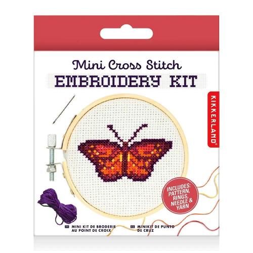 612615106703 Mini Cross Stitch, Butterfly