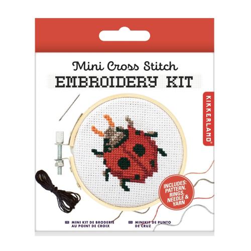 612615113015 Mini Cross Stitch, Ladybug