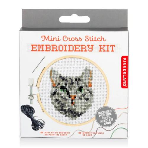 612615117334 Mini Cross Stitch, Cat