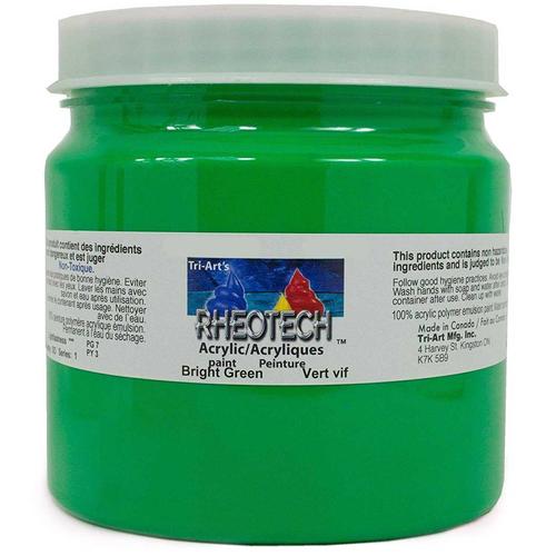 62630900233 Rheotech Acrylics 250ml Bright Green