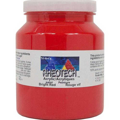 62630900239 Rheotech Acrylics 250ml Bright Red