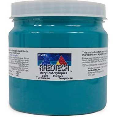 62630900290 Rheotech Acrylics 250ml Turquoise