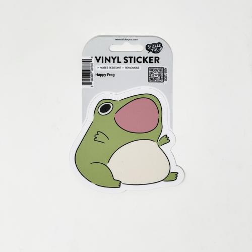 62806848787 Sticker, Happy Frog