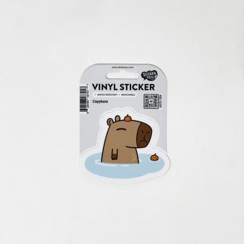 62806848791 Sticker, Capybara