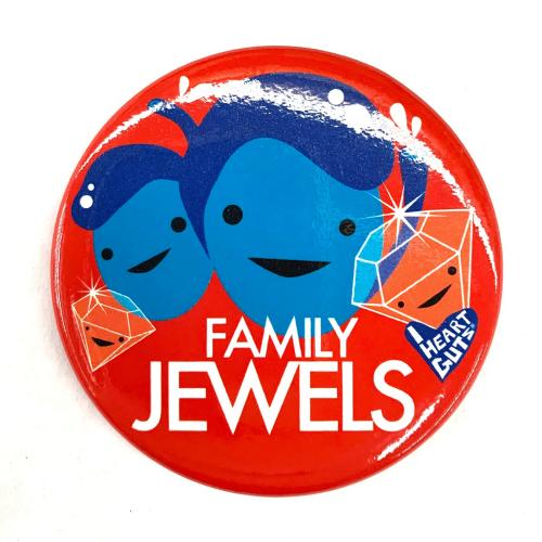 640823864412 Guts, Family Jewels-Testicle  Magnet*