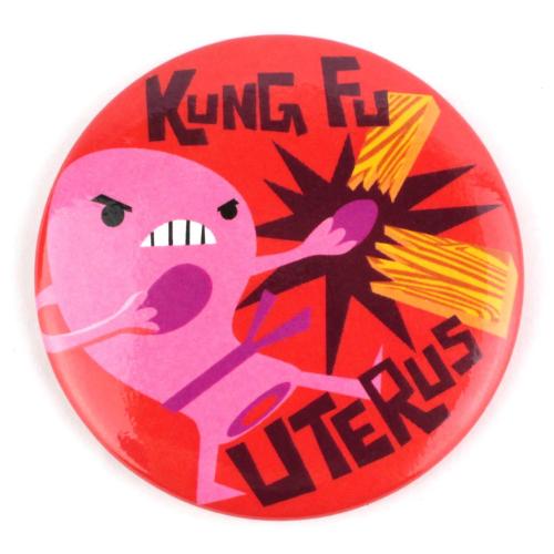640823867321 Guts, Kung Fu Uterus Magnet*