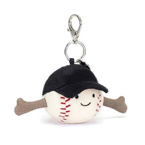 670983153644 Jellycat Baseball Bag Charm