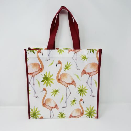 680087001505 Reusable Bag, Fiesta Flamingo