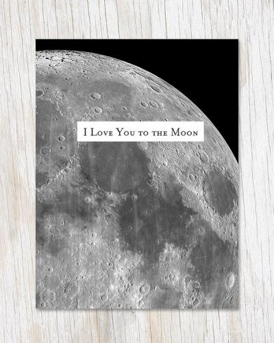 682384956229 Card, Love You To The Moon