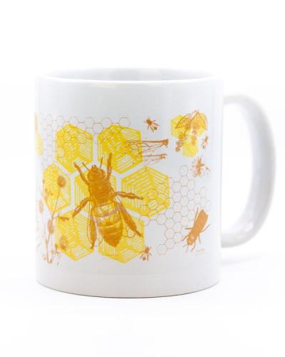 682384957585 Mug, Honey Bees 20oz