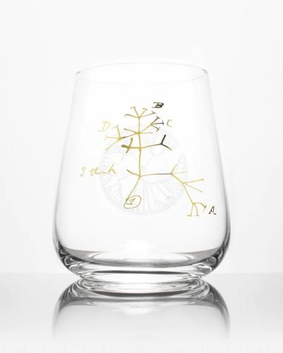 691959188385 Wine Glass, Tree Of Life
