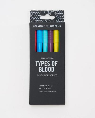 691959290347 Fineliner Pen Types Of Blood