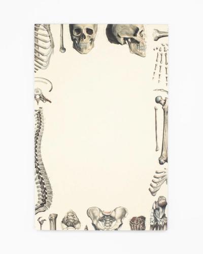 691959400906 Notepad, Skeleton