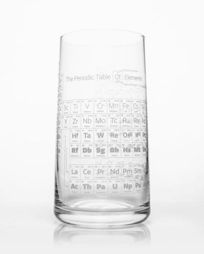 691959473047 Drinking Glass, Periodic Table
