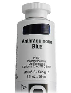 73879710052 Golden 2oz Acrylic Paint Anthraquinone Blue*