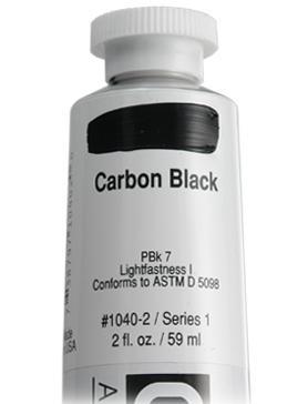 73879710402 Golden 2oz Acrylic Paint Carbon Black