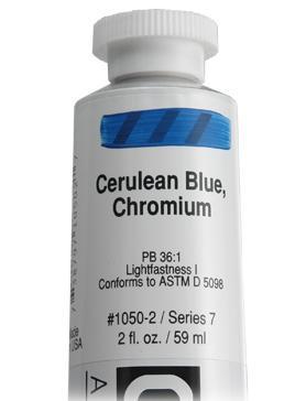 73879710502 Golden 2oz Acrylic Paint Cerulean Blue Chromium