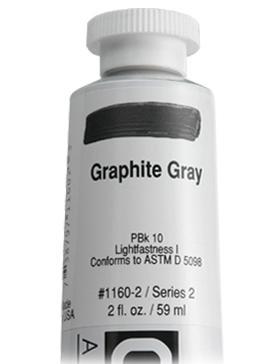 73879711602 Golden 2oz Acrylic Paint Graphite Gray*