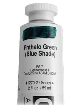 73879712702 Golden 2oz Acrylic Paint Phthalo Green Blue Shade