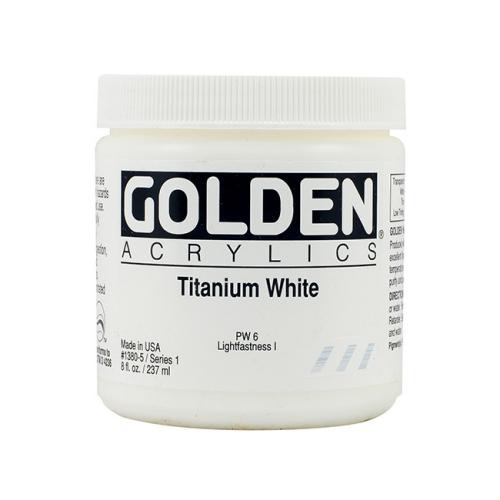 73879713805 Golden 8oz Titanium White Acrylic