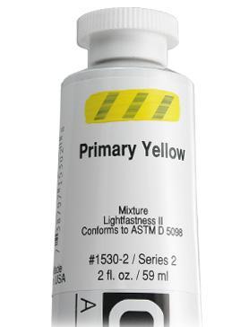 73879715302 Golden 2oz Acrylic Paint Primary Yellow