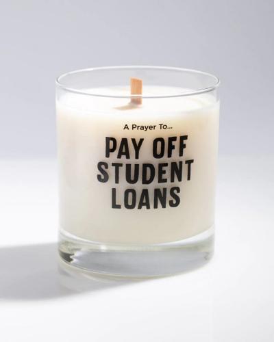 742042887156 Candle, Pay Off Student Loans