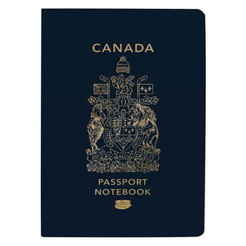 814229008767 Notebook, Canada Passport
