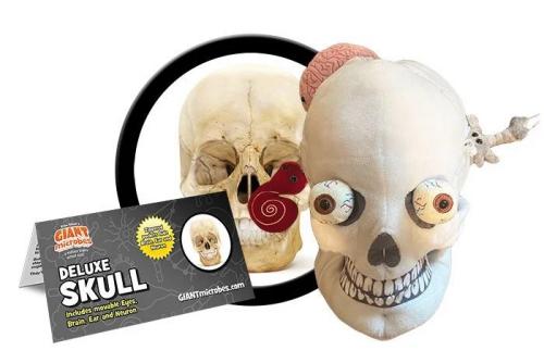 846869011456 Giant Microbes, Deluxe Skull With Minis