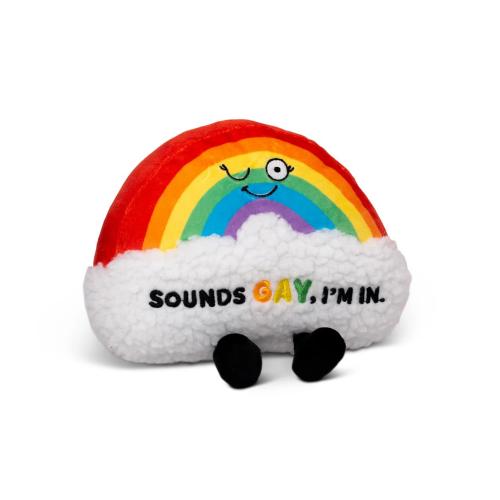 850042202623 Punchkins, Plush Rainbow - Sounds Gay, I'm In