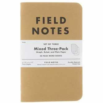 85849300303 Field Notes - Mixed 3 Pack