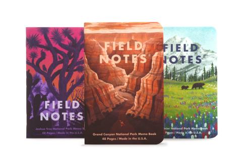 85849300382 Field Notes - Graph Paper 3pack, Grand Canyon National Park