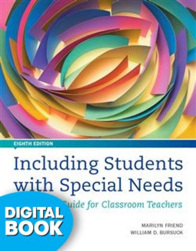 9780134754178 Including Students With Special Needs Etext - 180 Day