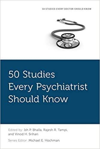 9780190625085 50 Studies Every Psychiatrist Should Know