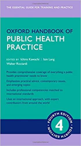 9780198800125 Oxford Handbook Of Public Health Practice